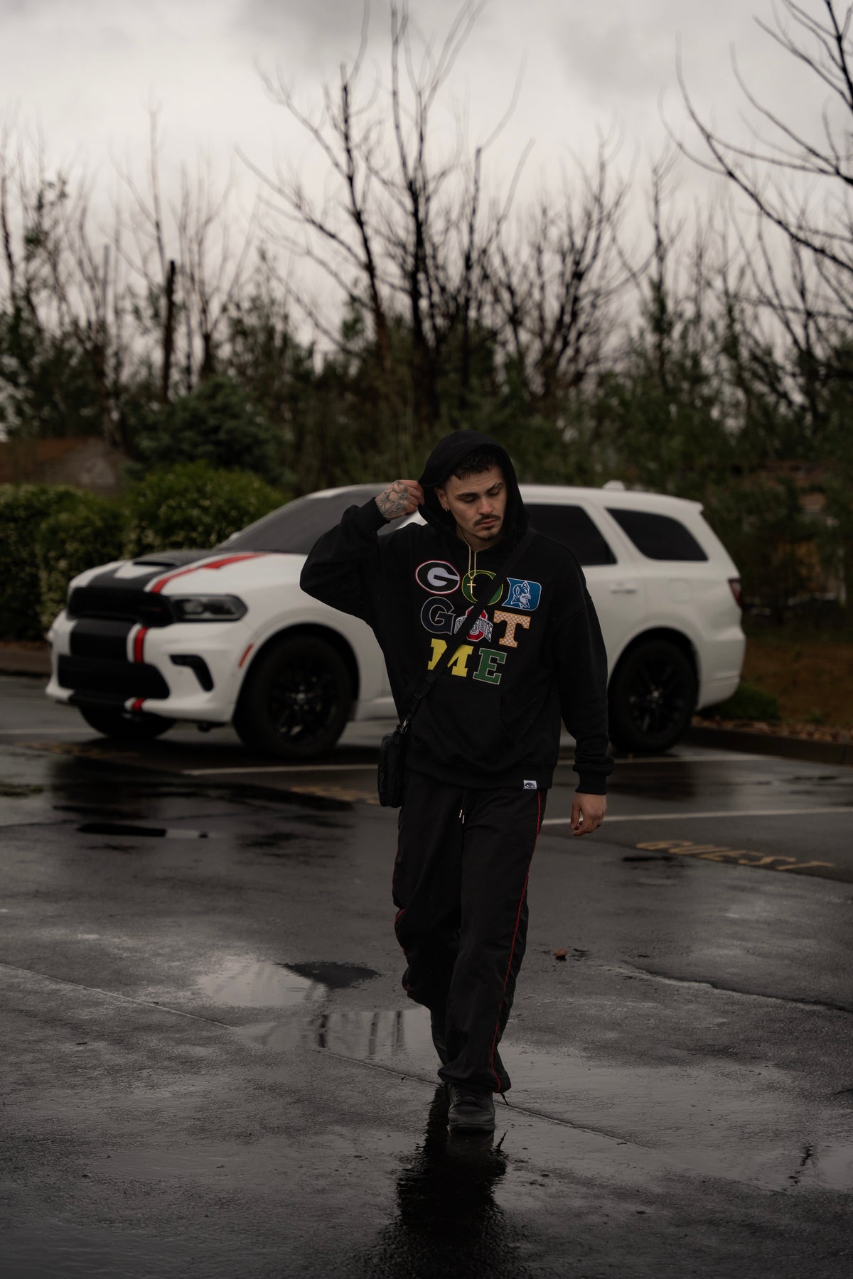 'GOD GOT ME' College Hoodie