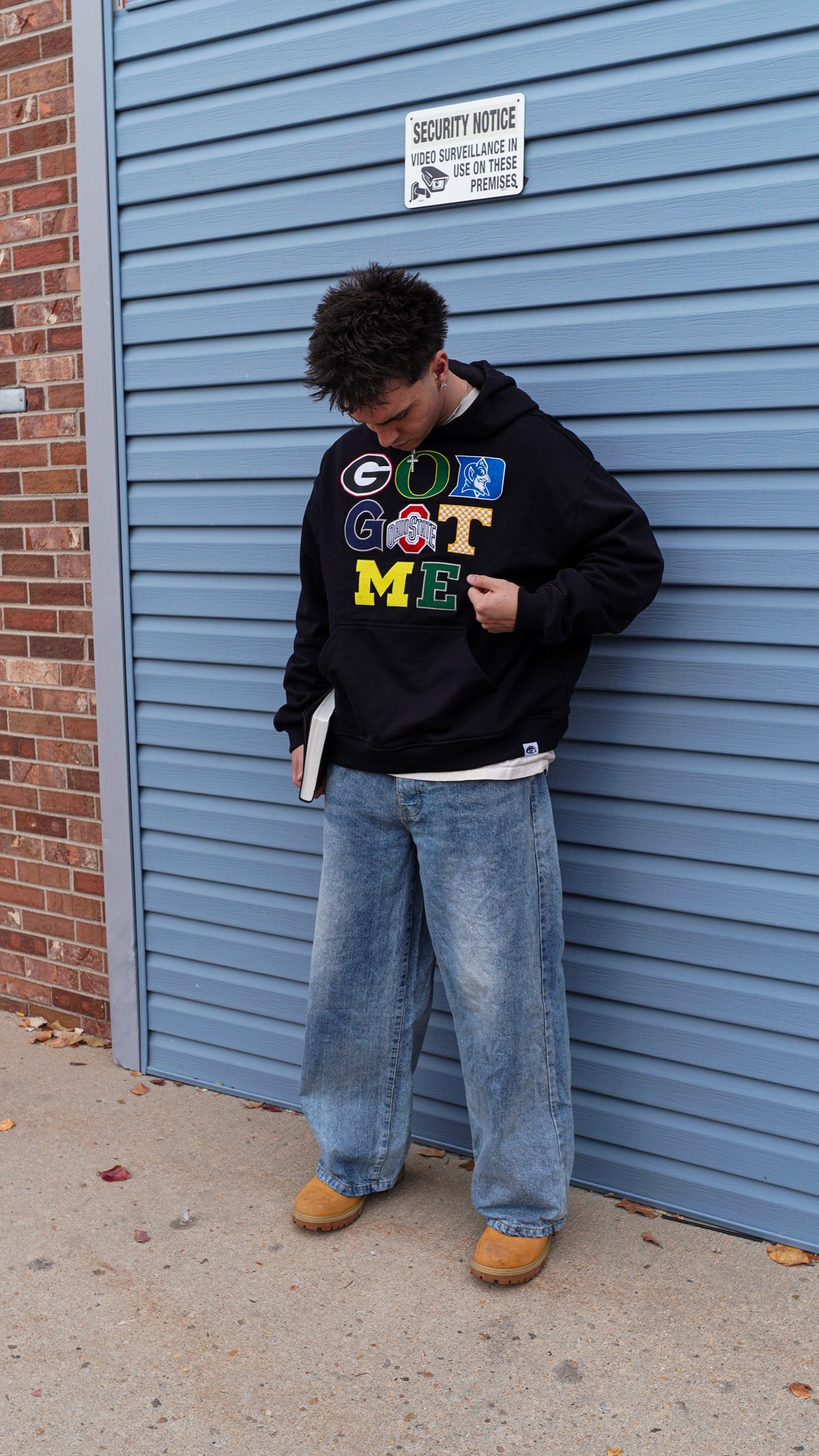 'GOD GOT ME' College Hoodie