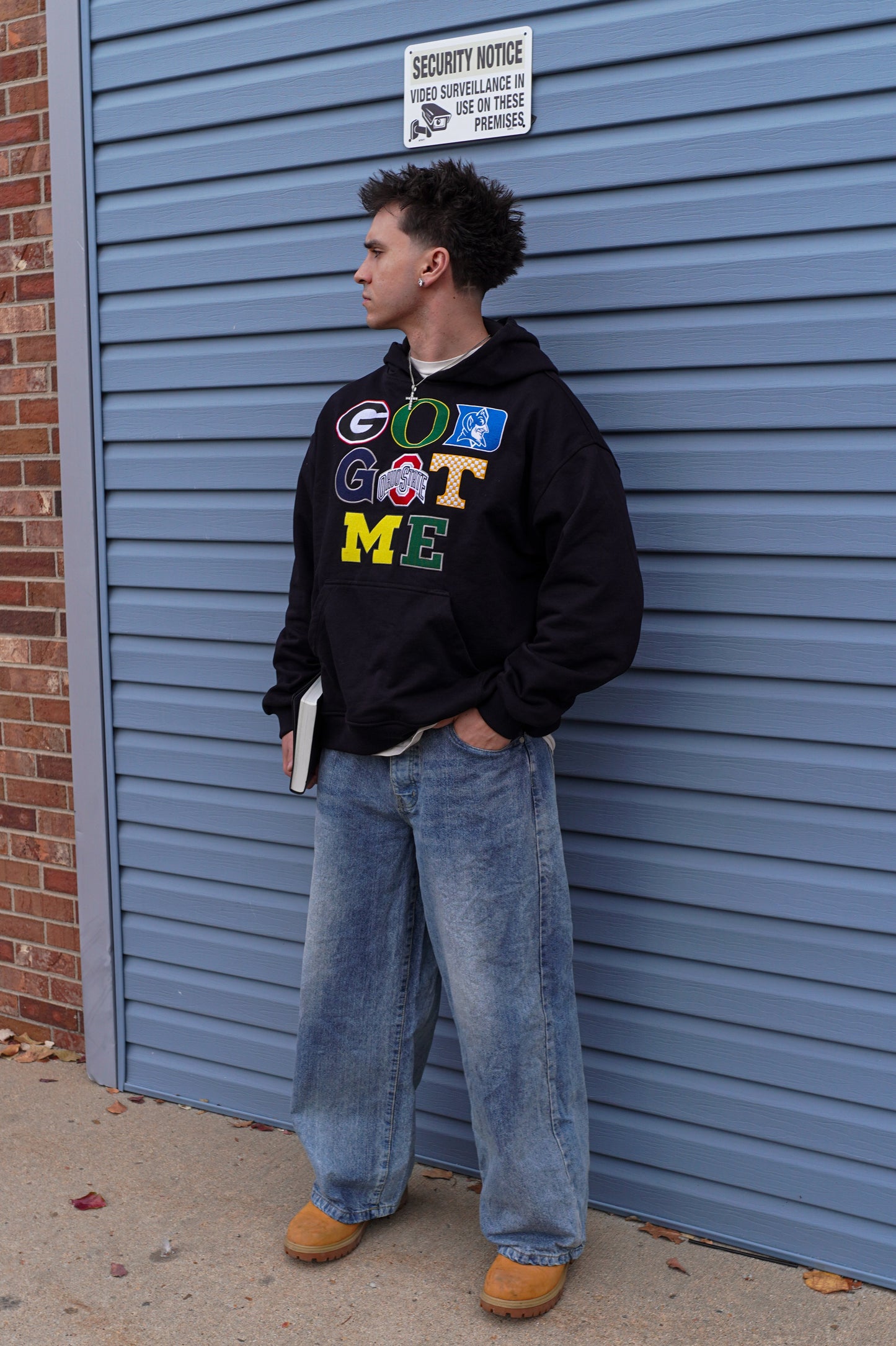 'GOD GOT ME' College Hoodie