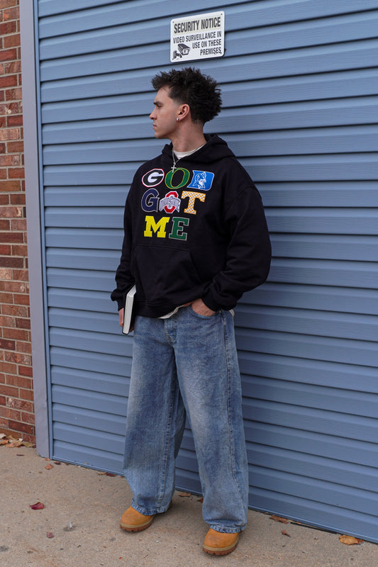 'GOD GOT ME' College Hoodie