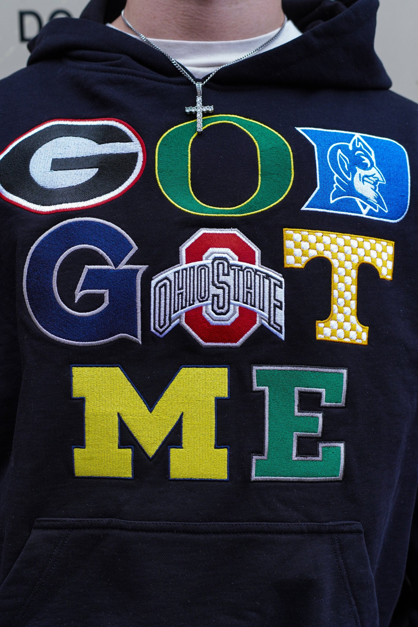 'GOD GOT ME' College Hoodie