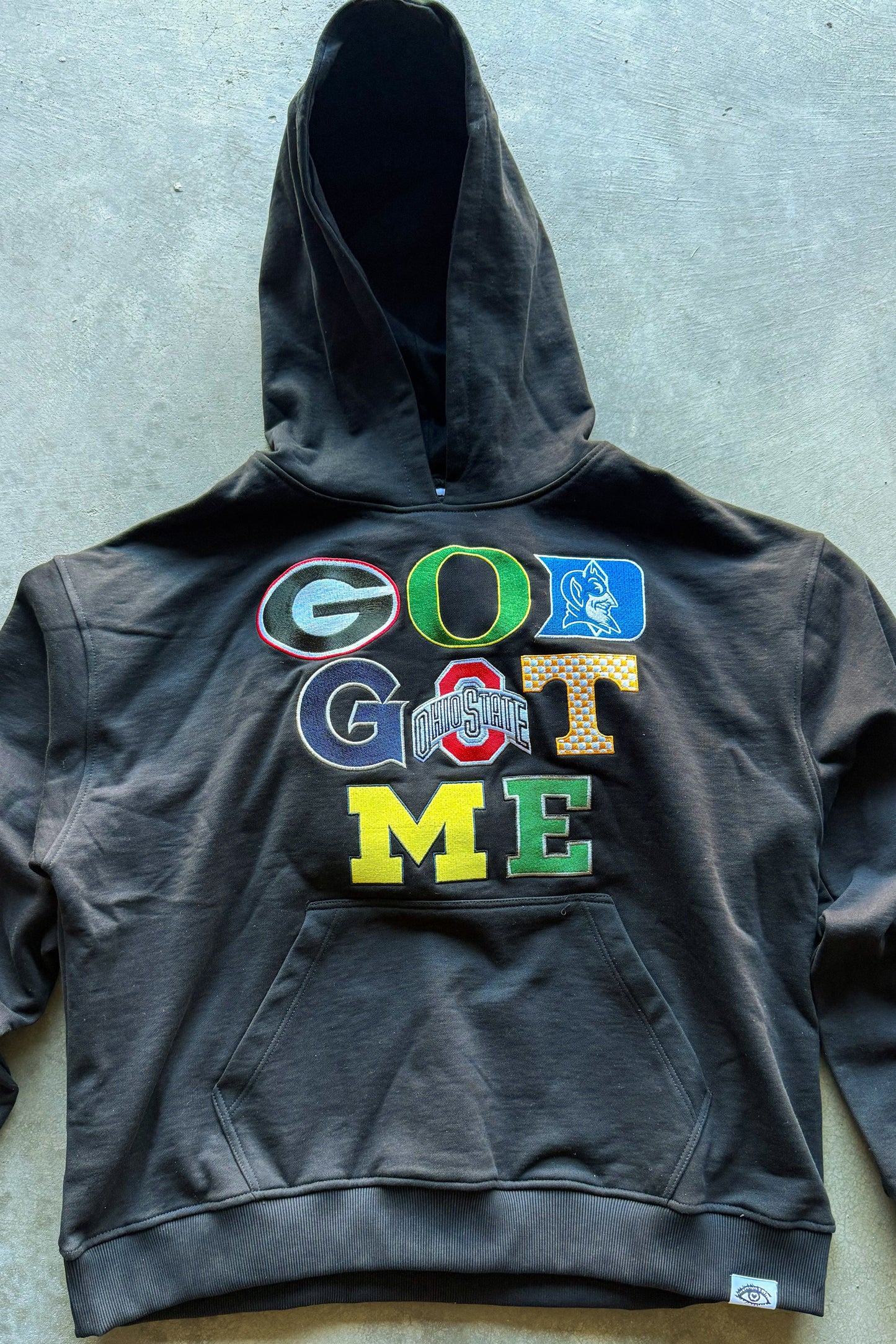 'GOD GOT ME' College Hoodie
